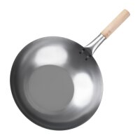Vogue Milder Stahl Wok Flacher Boden 356mm