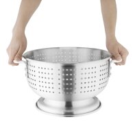 Vogue Gemüseseiher Aluminium Durchmesser 40cm 2