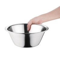 Vogue Teigschüssel konisch Edelstahl 2 Liter 3