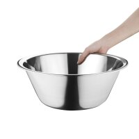 Vogue Teigschüssel konisch Edelstahl 6 Liter 3