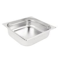 Vogue GN-Behälter Edelstahl 10cm GN2/3
