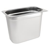 Vogue GN-Behälter Edelstahl 20cm GN1/4