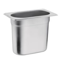 Vogue Edelstahl 1/9 Gastronorm-Behälter 150mm