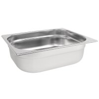 Vogue GN-Behälter Edelstahl 10cm GN1/2