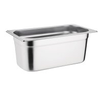 Vogue GN-Behälter Edelstahl 10cm GN1/3