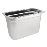 Vogue GN-Behälter Edelstahl 20cm GN1/3