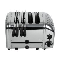 Dualit Kombi-Toaster 42174 Edelstahl 4 Schlitze 2