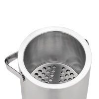 Eiseimer mit Deckel und Zange 1,23L 3