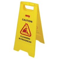 Jantex Warnschild "Cleaning in Prog gallery