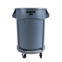 Rubbermaid BRUTE Abfalleimer grau 75L