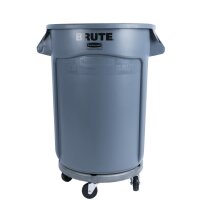 Rubbermaid BRUTE Abfalleimer grau 121L