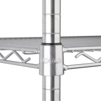 Vogue 4 Reihen Drahtregal-Kit 1525x460mm