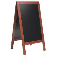 Securit Duplo Fahrbahnschild Mahagoni 135x70cm 2