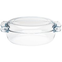 Pyrex ovaler Glas Schmortopf 4,5L