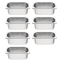 Vogue GN-Behälter Set 7x GN1/4 100mm (7 Stück) 2
