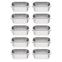 Vogue GN-Behälter Set 10x GN1/4 100mm (10 Stück) 2