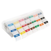 Hygiplas Starterkit entfernbare Wochtentag Etiketten mit...