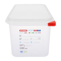 Araven Polypropylen 1/3 Gastronorm-Nahrungsbehälter 6Ltr (4 Stück)