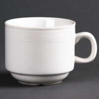Olympia Linear stapelbare Teetassen 20cl (12 Stück) 2