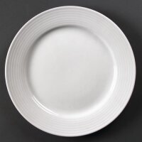 Olympia Linear Teller mit breitem Rand 25cm (12 Stück) 