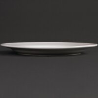 Olympia Linear Teller mit breitem Rand 25cm (12 Stück) 