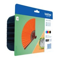 Original Brother Tintenpatrone MultiPack Bk,C,M,Y...