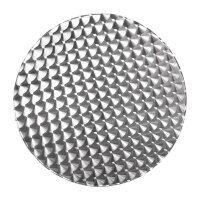 Bolero runder klappbarer Tisch Edelstahl 1 Bein 60cm