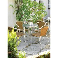 Bolero runder Bistrotisch Edelstahl 3 Be gallery