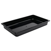 Vogue GN-Behälter GN1/1 schwarz 65mm