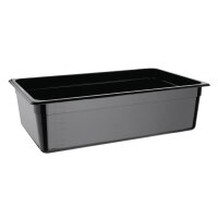 Vogue GN-Behälter GN1/1 schwarz 150mm