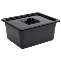 Vogue GN-Behälter GN1/2 schwarz 150mm