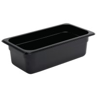 Vogue GN-Behälter GN1/3 schwarz 100mm