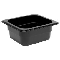 Vogue GN-Behälter GN1/6 schwarz 65mm