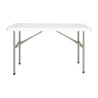 Bolero rechteckiger Klapptisch weiß 122cm 2
