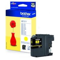 LC121Y BROTHER MFC Tinte yellow 300
