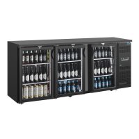 Polar U-Serie Premium Bar Kühlschrank mit 3 Türen 