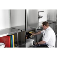 Polar U-Serie Premium Kühlschrank mit Gefrierfach 600Lt