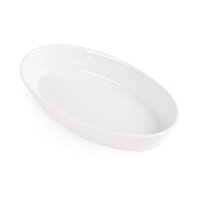Olympia Whiteware ovale Auflaufformen 19,5 x 11cm (6 St&uuml
