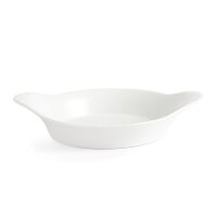 Olympia Whiteware runde Gratinschalen weiß 22cm (6 St&