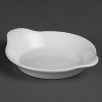 Olympia Whiteware runde Gratinschalen weiß 17cm (6 St&