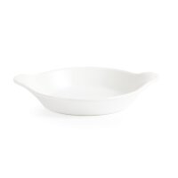 Olympia Whiteware runde Gratinschalen weiß 17cm (6 St&