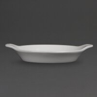 Olympia Whiteware runde Gratinschalen weiß 17cm (6 St&