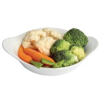 Olympia Whiteware runde Gratinschalen weiß 19,2cm (6 S