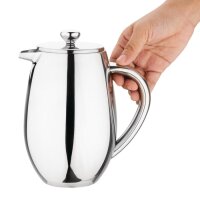 Olympia gerundete isolierte French Press Edelstahl 80cl