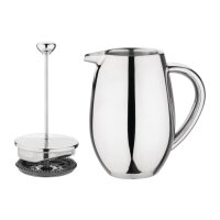 Olympia gerundete isolierte French Press Edelstahl 80cl