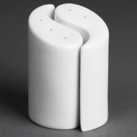 Olympia Whiteware Salz- und Pfefferstreuer Ying und Yang...