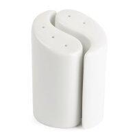 Olympia Whiteware Salz- und Pfefferstreuer Ying und Yang 9,5