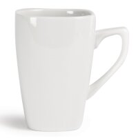 Olympia Whiteware quadratische Kaffeebecher 28,4cl (12 St&uu
