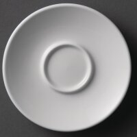 Olympia Whiteware Untertassen für Y111 (12 Stück) 