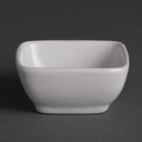 Olympia Whiteware quadratische Amuseschälchen 6cm (12 S